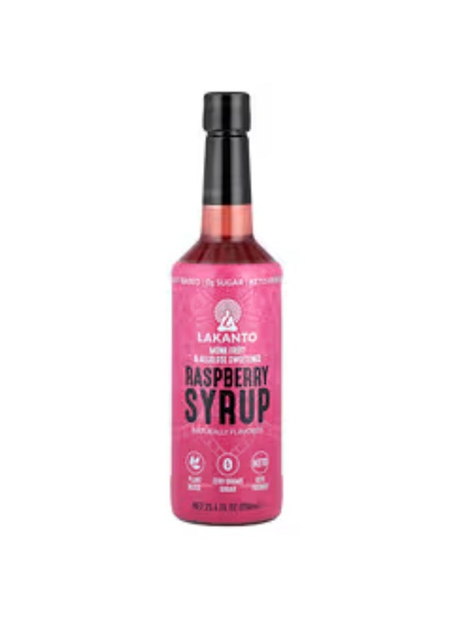 LAKANTO Lacanto, Raspberry Syrup, 25.4 fl oz (750 ml) - Image 1